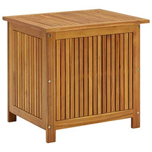 vidaXL Baule da Giardino 60x50x106 cm in Legno Massello di Acacia