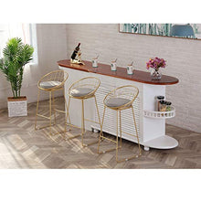 Sgabello da bar Comodo casa Sgabello Alto Cafe Sgabello Panca Sgabello Multi-Size Traspirante (Size : 95cm)