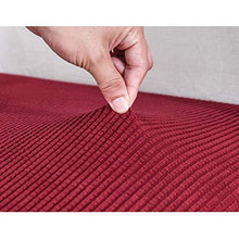 WINS Copriseduta Divano Rosso Elasticizzato Copri Cuscino per Divano antimacchia Copri Seduta Copri Sedile Divano - Arredi Casa