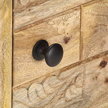 vidaXL Credenza 60x35x75 cm in Legno Massello di Mango