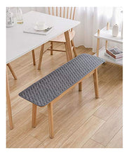 Cuscino per panchina Cuscino per Panca da Giardino, Cuscino da Pavimento Tatami, Cuscino da Pavimento per 2-3 posti, Patio Rettangolari Cuscino per Panche-Marrone 200×40cm(79×15in)