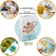 Sanitized® - Coprimaterasso impermeabile, 160 x 200 cm, con certificazione Öko-Tex