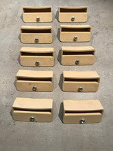 SCM Créations - Set di 10 terminali per Rete a doghe di Legno, 53 mm