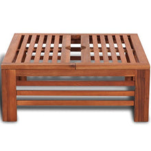 Tidyard Rivestimento Supporto Base Ombrellone in Legno | 62 x 62 x 25 cm