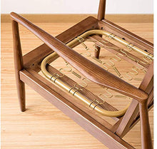 XINTONGSPP Divano, Sedia, Semplice e Compatto, Adatto a Terrazza Balcone/Giardino Cortile/Appartamento Piccolo, Brown