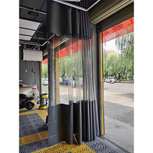 LSXIAO All'aperto Impermeabile Le Tende, 0,5mm Trasparente Telo in PVC, Parabrezza con Gommino Antiruggine E Gancio in Acciaio Inossidabile per Terrace Tendalino, Pergola