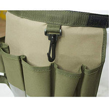 Namvo Multi-Use Bucket Tool Organizer, per Secchio da 5 galloni, Borsa portautensili Regolabile (Verde + Grigio)