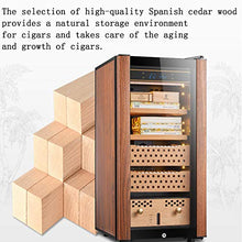 BLLXMX Humidor Armadio, Deumidificazione Intelligente per Umidificazione, Controllo Tattile, Visualizzazione Digitale Dell'umidità della Temperatura