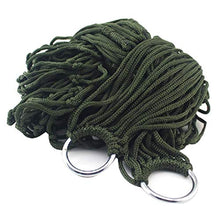 Qingxin, amaca a rete in corda di nylon per dormire all'aperto con corda e borsa di stoccaggio, può sopportare 99,8 kg.