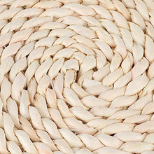 XiangXin Materiale di crusca di Mais Naturale Cuscino per sedili Rotondi Cuscino per Pavimento Cuscino Tatami per Meditazione Balcone Cerimonia del tè