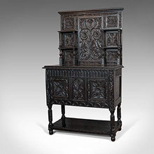 Antico Carlo II Revival Comò Inglese, Rovere, Credenza Vittoriana C.1880