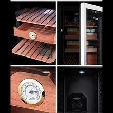 Umidificatori Humidor Armadietto Per Sigari Nero Piccolo Per Uso Domestico Armadio Per Sigari A Temperatura Costante Idratante Per Sigari Raffreddatore Elettronico Per Sigari Refrigeratore Per Bevande