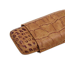 ESGT Custodia in Pelle Cigar Humidor Viaggi Mini Protable Cigar Box