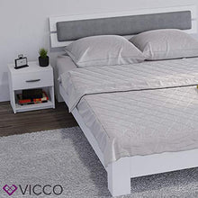 Vicco Comodino Pepe Bianco Tavolo da Notte Comò Cassone