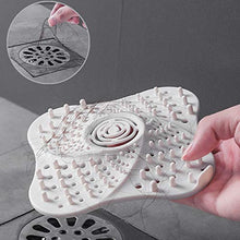 Huante - Set di 2 tappi per lavabo da cucina per la casa, per lavabo, per lavabo e lavabo, colore bianco e nero