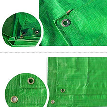 MHBGX Teloni, Telone Impermeabile, Verde, Panno in Pe, Panno per la Protezione Solare, Auto, Antietà 20 Misure Disponibili,Verde,6 × 14 M
