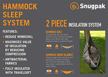 SnugPak Hammock Cocoon with Travelsoft Filling, Olive by
