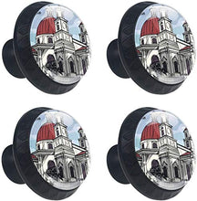 Colonial Vintage Semarang Indonesia Pomelli per Porta Set di 4 Pomelli per Mobili Manopole per Cassetti Cucina Armadio Vetro