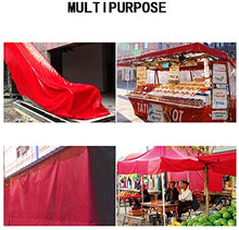 N / A Coperture mobili da Giardino Panno Tessuto Teloni Rosso Coltello raschiare Feste del Fuoco di Campeggio Esterna di teloni asole Usura autocarro di dovere con Multi-Formato di copertur.