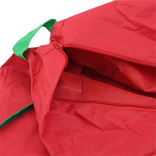 Yeucan Custodia per Cuscino da Esterno Borsa da Giardino Rettangolare Mobili Maniglia per Patio Cerniera per Albero di Natale