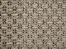 Beliani Scatola per Cuscini Taupe Rattan Sintetico Coperchio 155 x 75 cm 770 L Modena