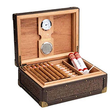 SMEJS Umidificatore con igrometro e umidificatore - termostatica Cigar Humidor con umidificatore e igrometro