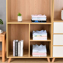 ASSteel - Armadio pieghevole per armadio, in plastica, per la casa, colore: Bianco