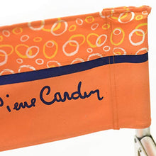 Pierre Cardin Sedia Regista, Linea Acqua, Arancio, 47x57x80cm, Arancione