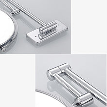 MMWYC Specchio for Trucco vanità Illuminato a Parete con Specchio cosmetico for Bagno Specchio bifacciale