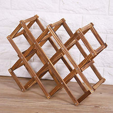 Redxiao - Scaffale per vino, in legno, per la casa e il soggiorno