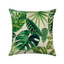 VARIJOY - Set di 2 federe decorative per cuscino da esterno, per patio, balcone, 45 x 45 cm, in lino colorato per giardino, cuscino, letto, divano