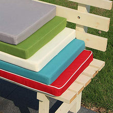 ZDSKSH Cuscino per Panche Lungo E Comodo per Sedili di Panche da Giardino Balcone Terrazza,Beige,180x35x5cm