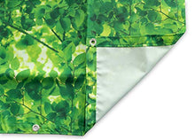 Deco4Me - Telo Protettivo per Balcone, 90 x 300 cm, Colore: Verde
