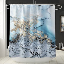 Tenda da Doccia A 4 Pezzi Set per Bagno con Tappeti Antiscivolo, Coperchio del Coperchio del Water, Stuoia di Forma U, Tende da Doccia Impermeabile con 12 Ganci