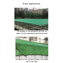 12-pin verde Parasole netto, ispessito Shading panno, usati for auto isolamento, balcone, impianto di raffreddamento isolamento netto.L'ombreggiatura tasso è del 90%. ( Color : Green , Size : 3m*3m )