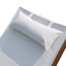 Outsunny Sedia a Sdraio Relax Lettino Prendisole Giardino Esterno Legno 161 × 72 × 68cm
