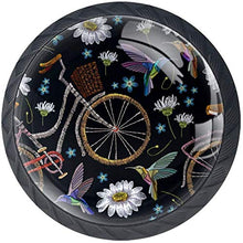 Velo Pomelli per Porta Set di 4 Pomelli per Mobili Manopole per Cassetti Cucina Armadio Vetro