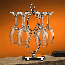 FAGavin Supporto for Bicchiere da Vino in Ferro Calice Staffa for Vino Decorazione da Parete Infinity Symbol Ornament