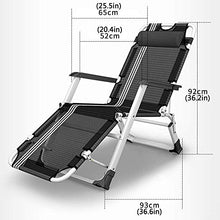 ZHANGYY Sedie a Sdraio per Patio Sedia a Sdraio, Sedia Pieghevole a gravità Zero, Regolabile su Sedia Piatta, Sedia a Sdraio Multiuso per la casa, Sedia Portatile da Campeggio per Esterni Durevole