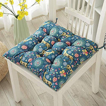 Pillowcase 2er Pack Cuscino per Sedile Cuscino reclinabile Cuscino per Sedia da Giardino Cuscino per Schienale Cuscino per Schienale Basso per sedie da Ufficio e Uso Domestico (Triangolo, 30 * 30)