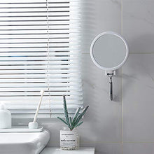 XCAYBH - Specchio da bagno con ventosa girevole a 360°, impermeabile, con supporto per rasatura