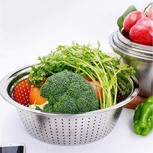 BANGSUN - Lavabo rotondo in acciaio inox 304, scarico ispessito da cucina