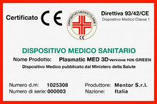 MENTOR - Materasso Memory Med Advanced H2 Singolo 90x200 Plasmatic Med 3D H26 Green DISP. Medico DETRAIBILE 10 cm di Memory, ad 11 Zone, sfoderabile