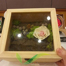 joyMerit Scatola di Legno con Serratura Scatola di Gioielli Confezione per - 9x9x4.5cm