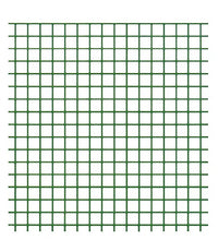 VERDELOOK Rete Metallica Multiuso plastificata Plastiquadra per recinzioni 0.5x10 m