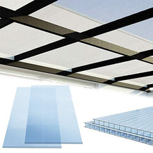 Deuba Lastra alveolare policarbonato x14 Spessore 4 mm trasparente 10,25 m²