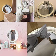 Specchio rotondo con arco per il bagno Bianco parete Vanity Specchio | Ragazza trucco Specchio Design unico Wall Décor-18 "x15.3" JoinBuy.R