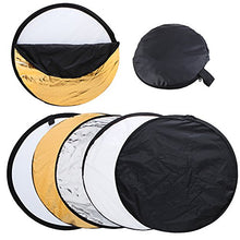 SaySure - 24" 60cm 5 in 1 Portable Collapsible Light Round Photography