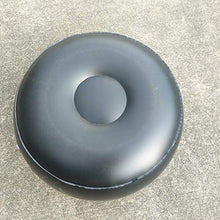 mooderff - Cuscino per Sgabello da Giardino, Gonfiabile, per Interni ed Esterni, Ø 40 x 26 cm, 10 x 16 cm