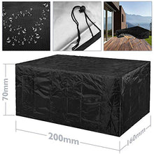 PrimeMatik - Copertura Antipolvere Impermeabile per Giardino Esterno 200x70x160cm